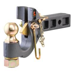 CURT - CURT 48407 SecureLatch Ball/Pintle Hitch - Image 1