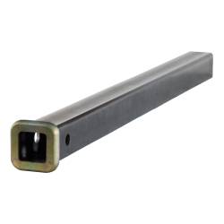 CURT - CURT 49524 24" Raw Steel Receiver Tubing 1-1/4" Receiver - Image 1
