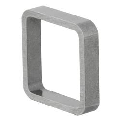 CURT - CURT 49770 Raw Steel Receiver Tube Reinforcement Collar for 2" Receiver - Image 1
