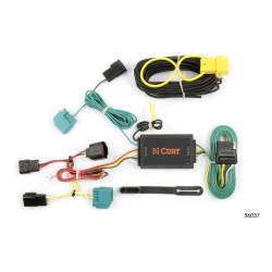 CURT - CURT 56037 Custom Wiring Harness 4-Way Flat Output Select Dodge Journey - Image 1