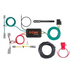CURT - CURT 56341 Custom Wiring Harness 4-Way Flat Output 01-05 Honda Civic - Image 1