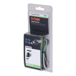 CURT - CURT 58349 4-Way Flat Wiring Connector - Image 2