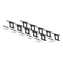 CURT - CURT 58002010 Easy-Mount Wiring Brackets for 4 Or 5-Way Flat 1.25" Receiver 10pk - Image 1