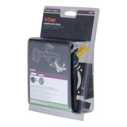 CURT - CURT 57626 Electrical Adapter w/Tester 4-Way Flat Vehicle To 6-Way Round Trailer - Image 2