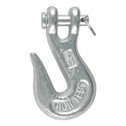 CURT - CURT 81340 5/16" Clevis Grab Hook 3900 lbs 7/16" Pin - Image 1