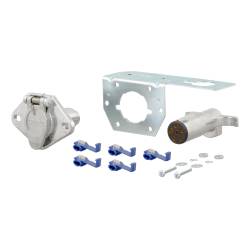 CURT - CURT 58093 6-Way Round Connector - Image 1