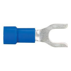 CURT - CURT 59621 Spade Terminals 16-14 Wire Gauge #10 Stud Size 100-Pack - Image 1