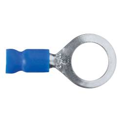 CURT - CURT 59523 Ring Terminals 16-14 Wire Gauge 3/8" Stud Size 100-Pack - Image 1