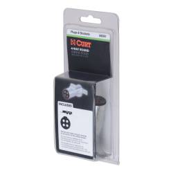 CURT - CURT 58061 4-Way Round Wiring Connector - Image 2