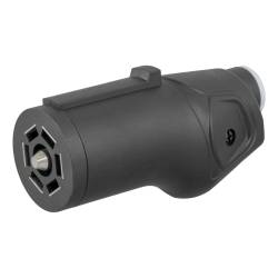 CURT - CURT 58145 Heavy-Duty 7-Way RV Blade Connector Plug Trailer Side - Image 1
