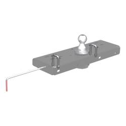 CURT - CURT 66113 Gooseneck Safety Chain U-Bolt Kit - Image 2