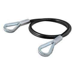 CURT - CURT 70006 Replacement 36"x1/4" Diameter Tow Bar Base Plate Safety Cable 3500 lb - Image 1