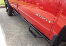 N-Fab - N-Fab C1184RC-4-TX Nerf Steps w/Bed Access 11-14 Silverado/Sierra 2500HD 8' Bed - Image 4