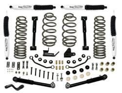 Tuff Country 44902KN 4" Lift Kit w/EzFlex w/SX8000 Shocks for 97-06 Wrangler TJ