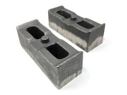 Tuff Country 79062 2" Lift Block 2.5" Width Non-Tapered Pair for 01-10 Chevy/GMC