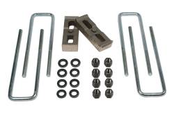 Tuff Country 97090 1" Rear Block/UBolt Kit for 11-19 Silv/Sierra 2500/3500HD 4WD