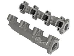 aFe 46-40024 Ductile Iron Ported Exhaust Manifolds for 01-16 Chevy/GMC 6.6L