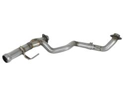 aFe 48-48026 2.5" SS Twisted Y-Pipe for 18-26 Jeep Gladiator JT/Wrangler JL 3.6L
