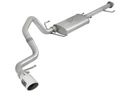 aFe 49-06039-P 2.5" Cat-Back Alu Exhaust w/Polished Tip for 07-14 FJ Cruiser 4.0