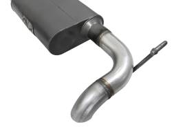 aFe Power - aFe 49-08043 2.5" Cat-Back Aluminized Steel Exhaust for 07-11 Wrangler JK 3.8L - Image 4