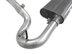 aFe Power - aFe 49-08043 2.5" Cat-Back Aluminized Steel Exhaust for 07-11 Wrangler JK 3.8L - Image 5