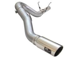 aFe 49-02051-1P 5" Atlas Filter-Back Aluminized Steel Exhaust for 13-18 RAM 6.7L