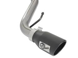 aFe Power - aFe 49-06039-B 2.5" Cat Back Aluminized Exhaust w/Blk Tip for 07-14 Cruiser 4.0L - Image 2