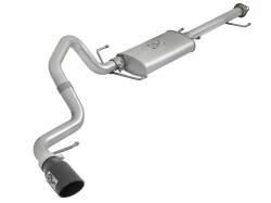 aFe 49-06039-B 2.5" Cat Back Aluminized Exhaust w/Blk Tip for 07-14 Cruiser 4.0L