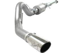 aFe 49-03041-P 5" Cat-Back Aluminized Steel Exhaust for 11-14 Ford 150 3.5L