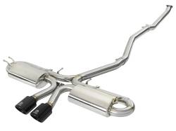 aFe 49-36618-B 3-2.5" SS Cat-Back Exhaust System for 17-20 Honda Civic Si 1.5L