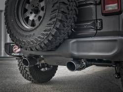aFe Power - aFe 49-48067-B Rebel 2.5" Axle-Back Exhaust System for 18-26 Wrangler JL L4/V6 - Image 7