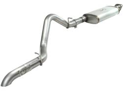 aFe 49-46229 Mach Force XP 2.5" Hi-Tuck Exhaust System for 04-06 Wrangler TJ