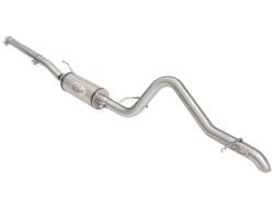 aFe 49-48055 Mach Force XP 2.5" Exhaust w/14" Muffler for 07-18 Wrangler JK V6