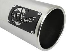 aFe Power - aFe 49T40501-P122 4" SS Intercooled Exhaust Tip 4" In x 5" Out 12" L Bolt-On - Image 5