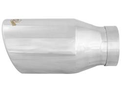 aFe Power - aFe 49T40604-P12 4" Stainless Steel Exhaust Tip 4" In x 6" Out 12" L Bolt-On - Image 2