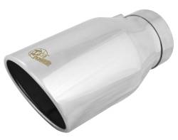 aFe 49T40604-P12 4" Stainless Steel Exhaust Tip 4" In x 6" Out 12" L Bolt-On