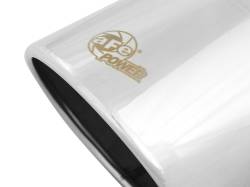 aFe Power - aFe 49T40604-P12 4" Stainless Steel Exhaust Tip 4" In x 6" Out 12" L Bolt-On - Image 5