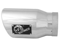 aFe Power - aFe 49T50702-P12 5" Stainless Steel Exhaust 5" In x 7" Out 12" L Bolt-On Left - Image 2