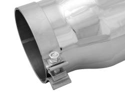 aFe Power - aFe 49T50702-P12 5" Stainless Steel Exhaust 5" In x 7" Out 12" L Bolt-On Left - Image 4