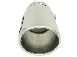 aFe Power - aFe 49T40501-P12 4" SS Exhaust Tip 4" In x 5" Out 12" L Bolt-On Right - Image 4
