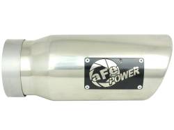 aFe Power - aFe 49T40501-P12 4" SS Exhaust Tip 4" In x 5" Out 12" L Bolt-On Right - Image 2