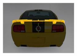 Roush Performance 401275 Rear Trunk Spoiler Unpainted for 05-09 Ford Mustang