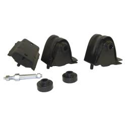 Crown Automotive Jeep Replacement - Crown Automotive 52019201K Engine Mount Kit for Jeep Wrangler YJ - Image 1