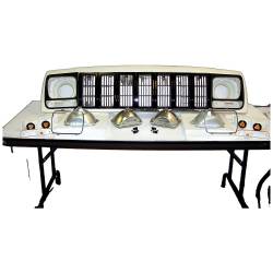Crown Automotive Jeep Replacement - Crown Automotive 55055233AE Grille Header Panel for 97-01 Jeep Cherokee - Image 2