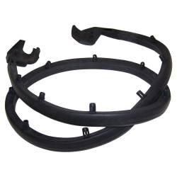 Crown Automotive Jeep Replacement - Crown Automotive 55009829 Weatherstrip Half Door for Jeep Wrangler YJ - Image 1