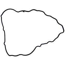 Crown Automotive Jeep Replacement - Crown Automotive 53022008AA Valve Cover Gasket - Image 2