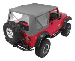 Crown Automotive Jeep Replacement - Crown Automotive CT20035T Complete Soft Top for CJ5/CJ7/Jeep Wrangler/YJ - Image 1