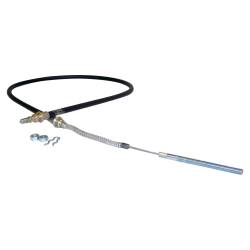 Crown Automotive Jeep Replacement - Crown Automotive J5355287 Parking Brake Cable for CJ5 - Image 1