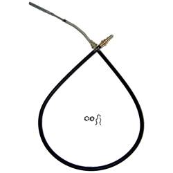 Crown Automotive Jeep Replacement - Crown Automotive J5355287 Parking Brake Cable for CJ5 - Image 2