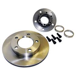 Crown Automotive Jeep Replacement - Crown Automotive J5358568 Hub & Rotor Assembly for CJ5/CJ7/Scrambler - Image 1